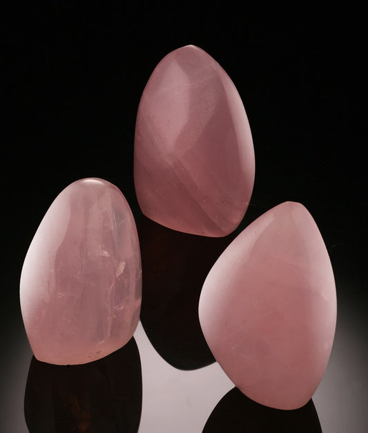 3 to 4" Rose Quartz Stand-Up (Best Available)