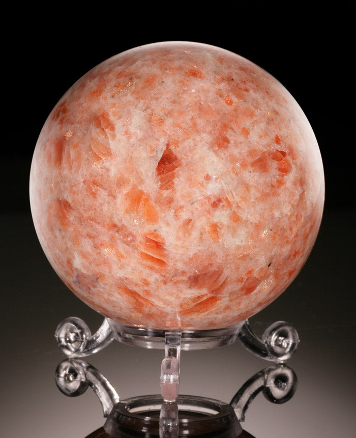 2-1/2" Sunstone Sphere (with stand)