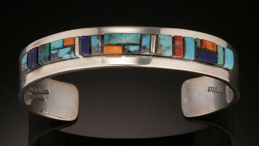 Navajo Cuff Bracelet, Patricia Ed. Becenti