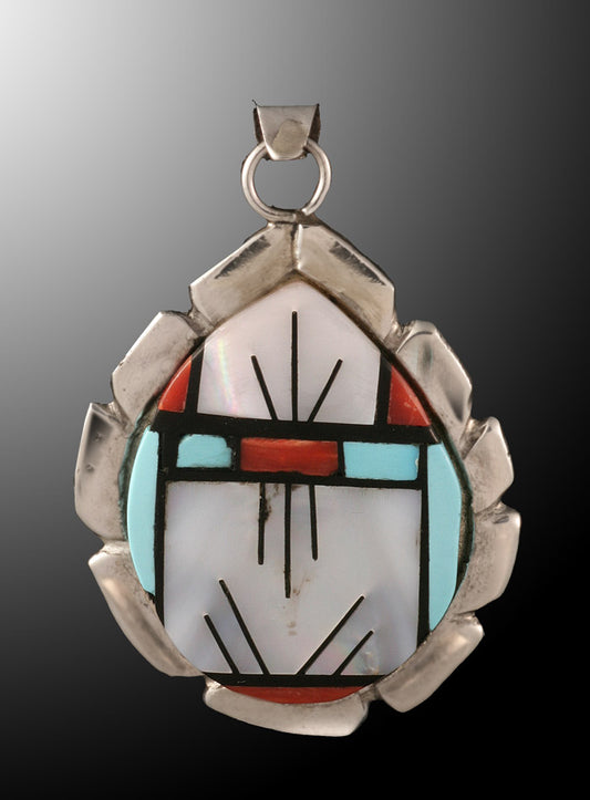 Navajo Inlay Pendant