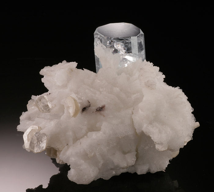 Aquamarine in Microcline, Pakistan