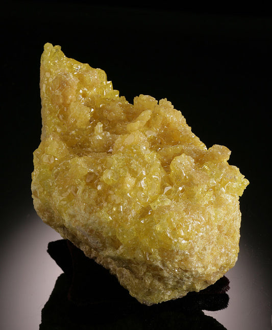Bolivian Sulfur Crystal Cluster