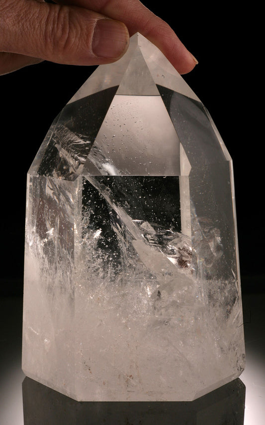 5-3/4" Polished Quartz Point