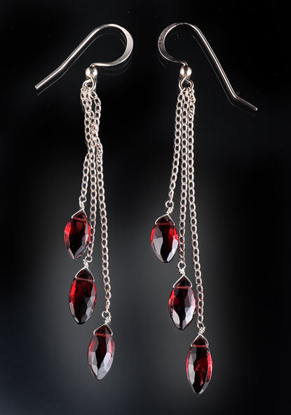 Garnet Earrings