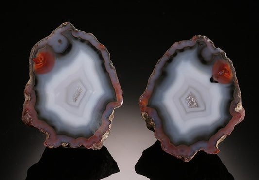 Condor Agate Pair