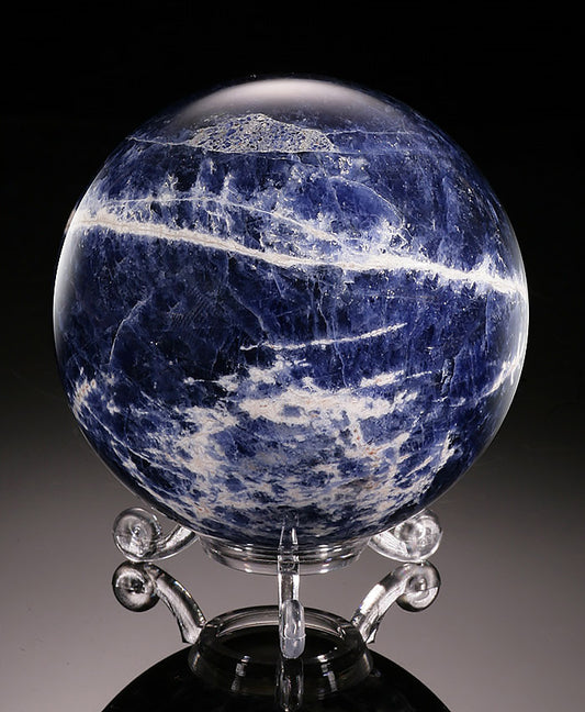 Sodalite Sphere (with stand)