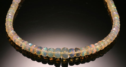Ethiopian Opal Beaded Necklace