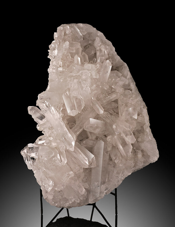 15" Quartz Cluster (with stand)