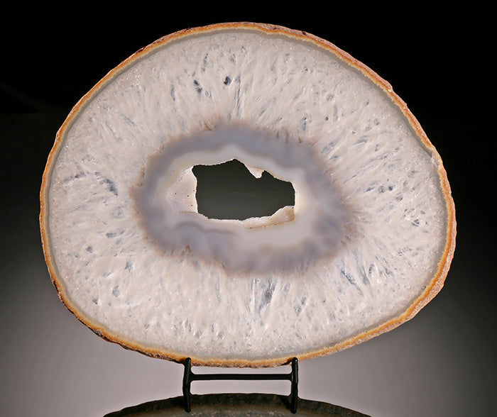 9-1/4" Brazilian Agate Slice (with stand)