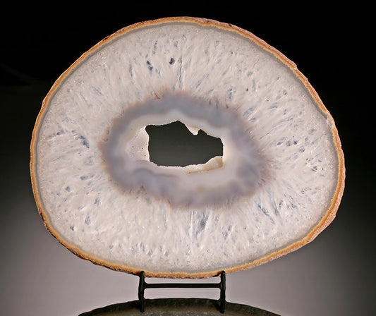 9-1/4" Brazilian Agate Slice (with stand)