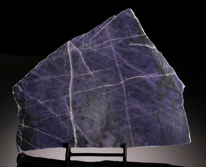 Mexican Purple Opal Slab (with stand)