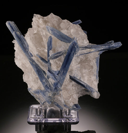 Kyanite/Quartz Cluster (with stand)