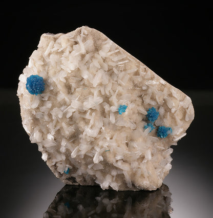 Cavansite on Stilbite