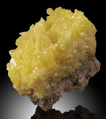 Sulfur Crystal Cluster