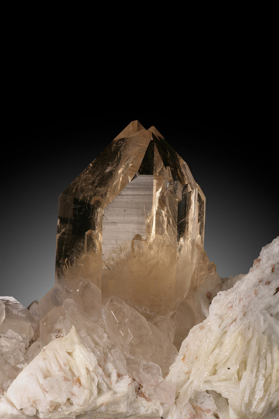 Citrine on Mica - Brazil