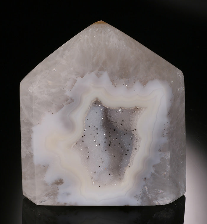 Brazilian Agate Carved Point