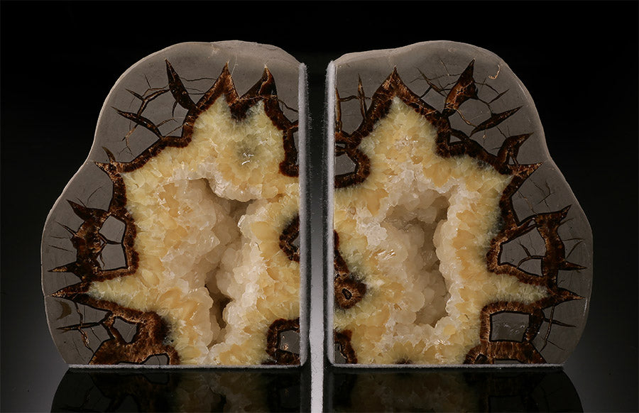 Utah Septarian Bookends