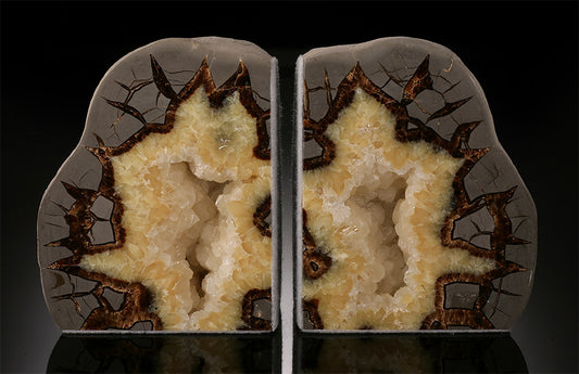 Utah Septarian Bookends