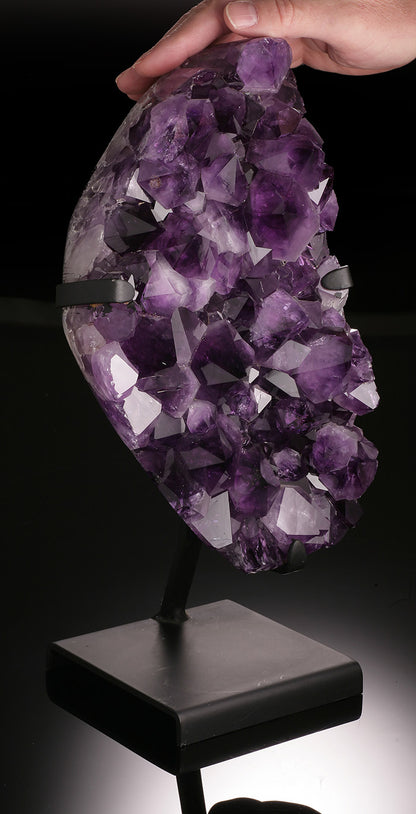 Large Amethyst Cluster w/ Stand