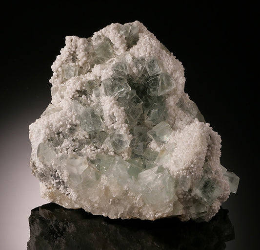 Fluorite w/ Milky Quartz