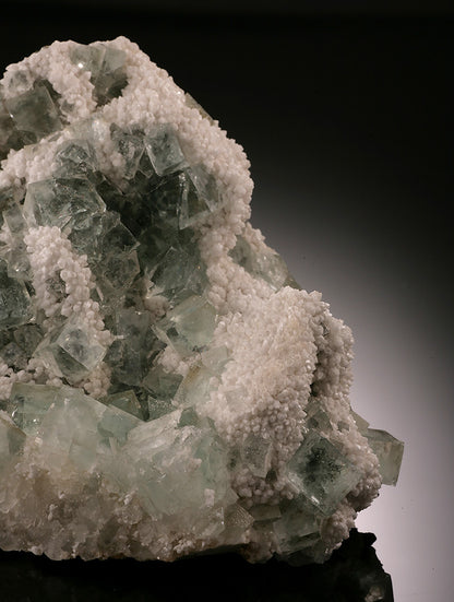 Fluorite w/ Milky Quartz