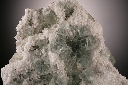Fluorite w/ Milky Quartz