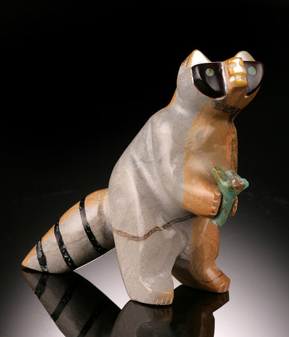 Zuni Fetish- Raccoon