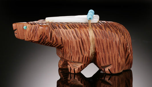 Zuni Fetish- Cedar Bear