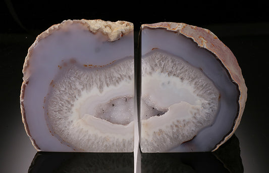 Agate Bookends