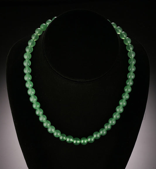Aventurine Bead Necklace-8mm