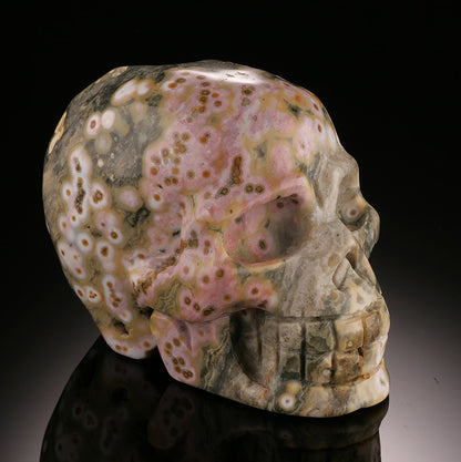 Ocean Jasper Skull