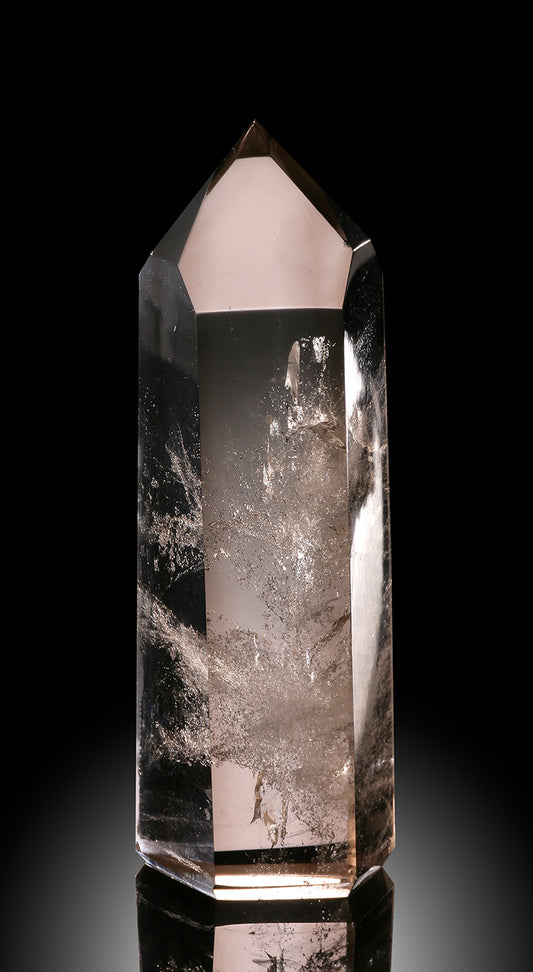 Polished Smokey Quartz Point