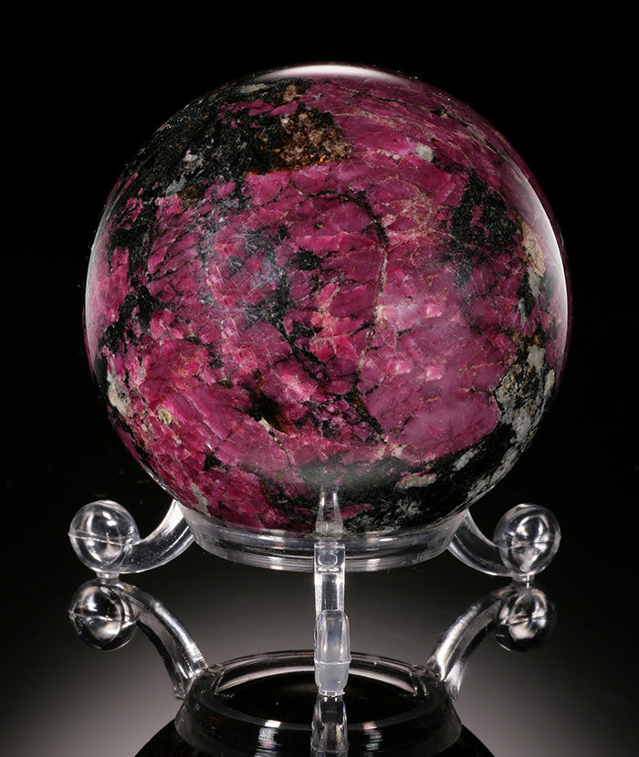 Eudialyte Sphere (with stand)