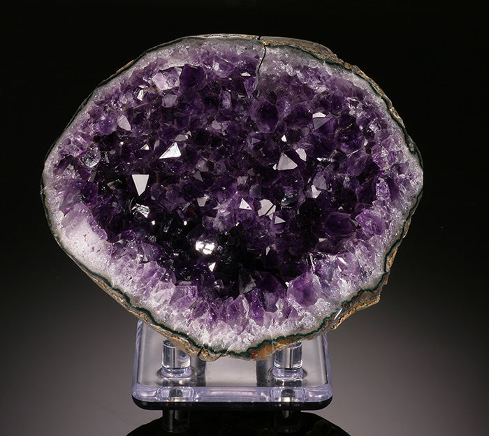 Amethyst Geode - Uruguay (w/ stand)