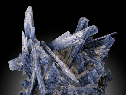 Kyanite in Quartz with Custom Stand