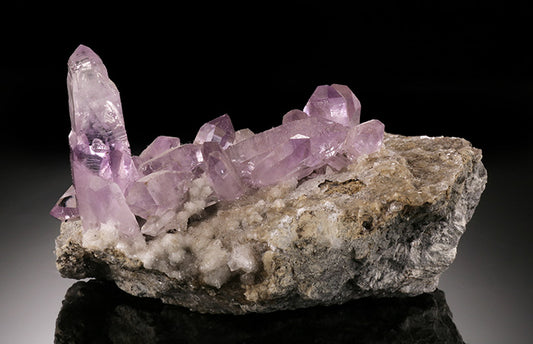 Vera Cruz Amethyst Cluster on Matrix