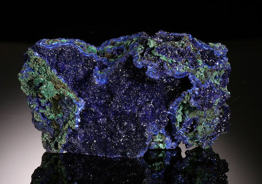 Azurite and Malachite - Tong Ling Mine