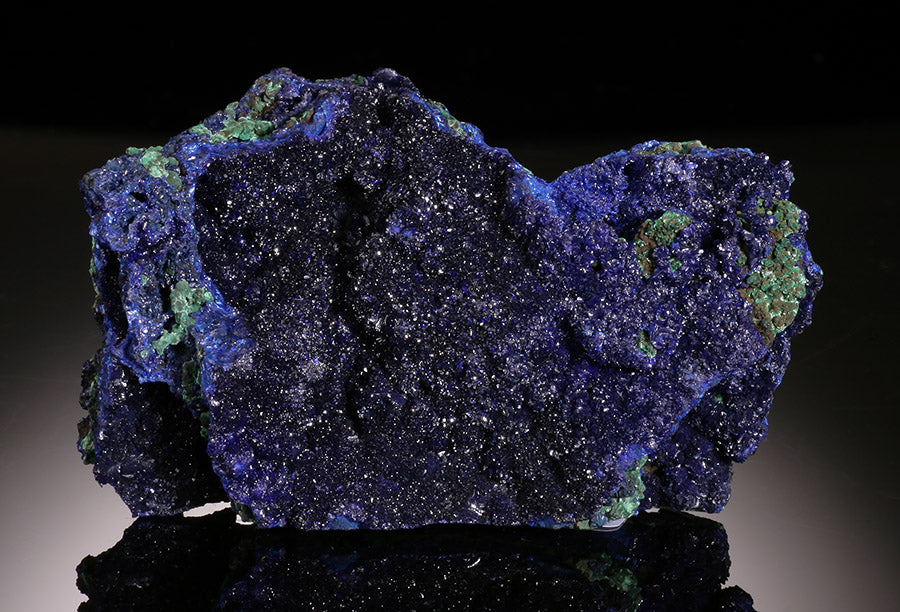 Azurite and Malachite - Tong Ling Mine