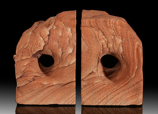 Sandstone Cavern Bookends