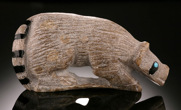 Zuni Raccoon Fetish