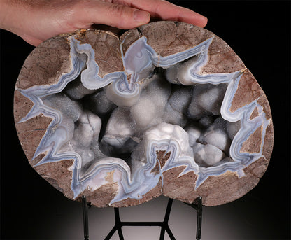 Large Dugway Geode (with stand)