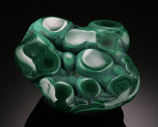 Polished Botryoidal Malachite