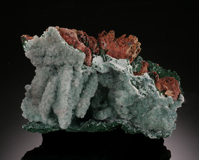 Druzy Chrysocolla and Malachite- D.R.O.C, Africa