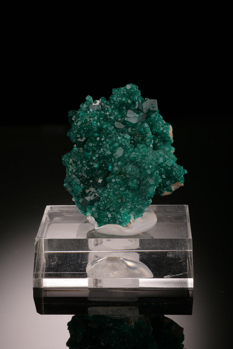 Dioptase Crystal Cluster