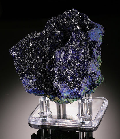 Azurite & Malachite (with stand)