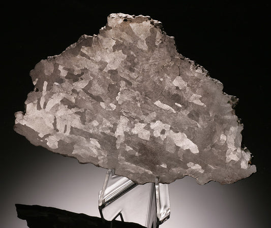 Campo del Cielo Meteorite Slice- Argentina (with stand)