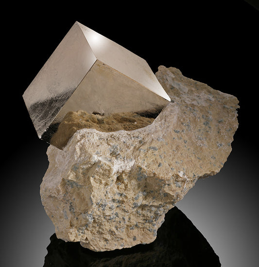 Natural Pyrite Cube, Spain
