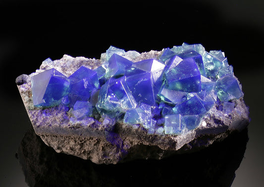 English Fluorite Cluster (Fluorescent)