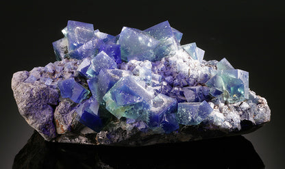 4-1/2" Diana Maria Fluorite Cluster (Fluorescent)