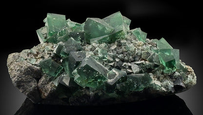 4-1/2" Diana Maria Fluorite Cluster (Fluorescent)